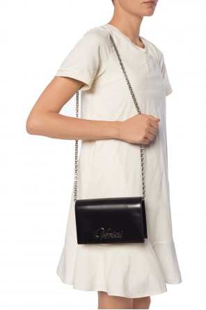 Shoulder bag with a metal logo, zdjęcie 2 Shoulder bag with a metal logo od Versace Versus